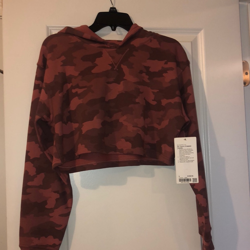Lululemon All Yours Cropped Hoodie. Open to offers.